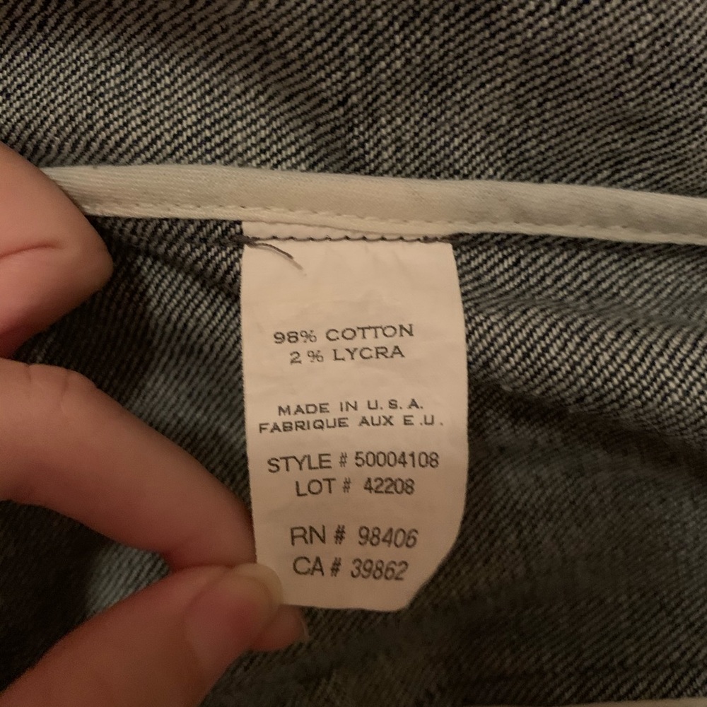 Theory Denim Blazer Jacket - Picture 10 of 10